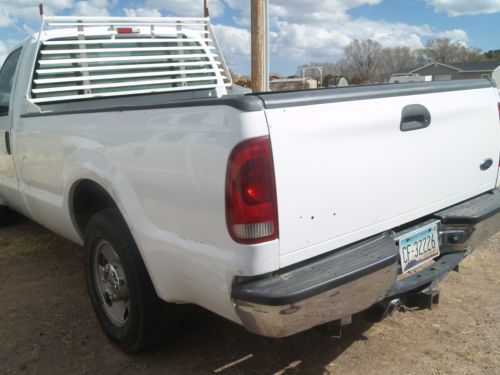 This is a white ford pickup that has had regular serviceing and runs great.