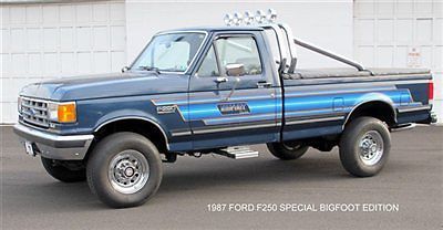 87 big foot special edition monster truck 4x4 lifted light bar