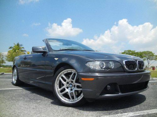 Bmw 330 cic convertible with m- styling and low miles 3 &amp; 3 limited warranty