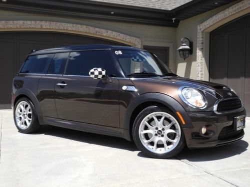 2008 cooper s clubman s ** tech package w/ dvd based navigation ** cold weather