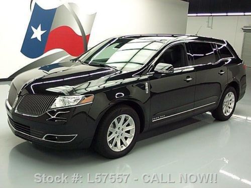 2013 lincoln mkt livery awd pano roof nav rear cam 24k texas direct auto