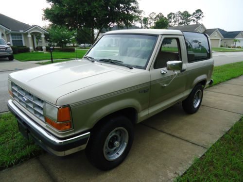 1990 ford bronco ii xlt plus sport utility 2-dr 2.9l 4x4 - premium 70,450 miles