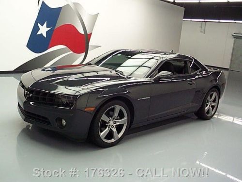 2012 chevy camaro lt rs pkg 6-speed 20&#034; wheels only 28k texas direct auto