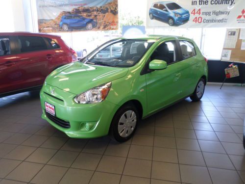 2015 mirage de 5 speed manual auto climate control highest mpg gas car in us