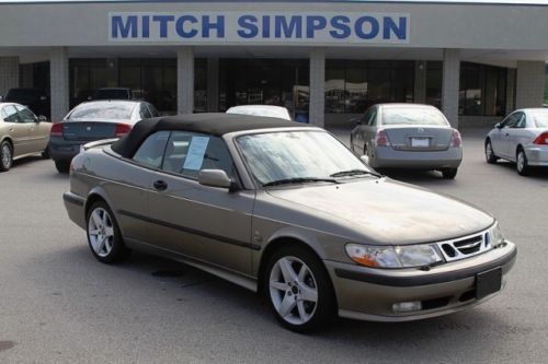 2002 saab 9-3 se convertible automatic great miles    no reserve