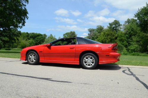 2001 red camaro z28 t-tops 5.7 v8 ls1 engine **project car**