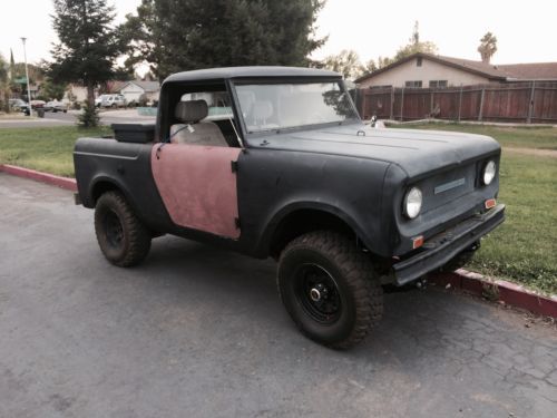 1967 scout 800 4x4 with a 266 v8, gears, suspension, brake lines &amp; exhaust new!!