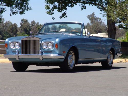 1972 rolls royce corniche convertible excellent condition drives like new
