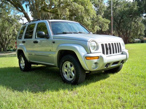 2002 jeep liberty limited,4x4,1 owner,v6,leather,auto,clean,loaded,last bid wins