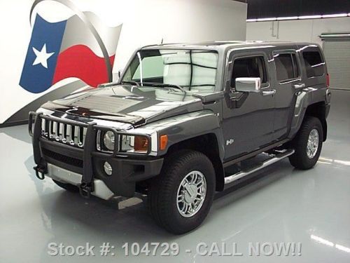 2008 hummer h3 alpha 4x4 5.3 v8 sunroof htd leather 43k texas direct auto