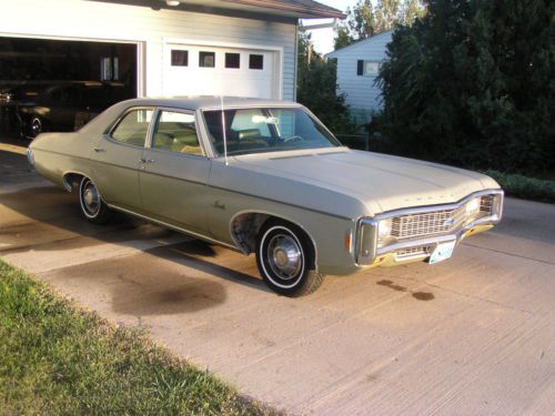1969 chevrolet impala survivor, low mileage unrestored original, complete