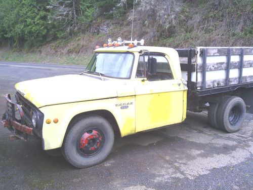 1968 dodge 383 flatbed dully
