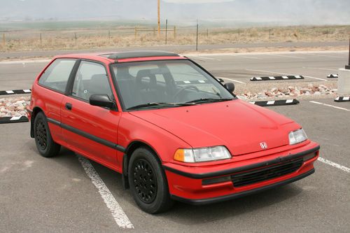 1990 Honda civic hatchback gas mileage #4