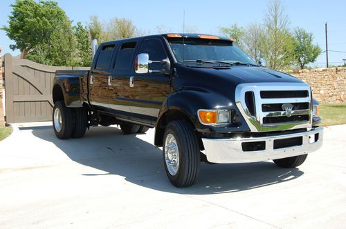 Rare 2006 ford f-650 custom 6 door truck loaded head turner --no reserve!!