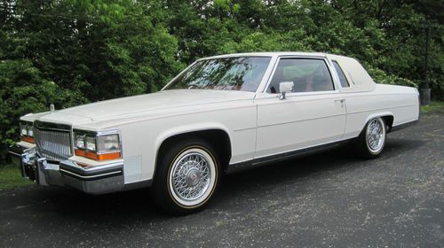 1980 cadilleac fleetwood brougham 2 dr. coupe, one owner, very low mileage