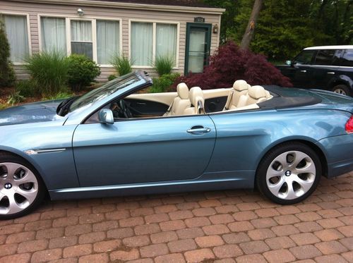 2005 bmw 645ci convertible - 6 speed - excellent condition
