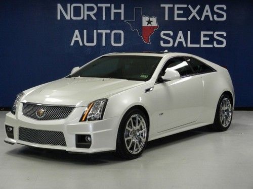 2011 cadillac cts-v coupe 1-owner clean carfax