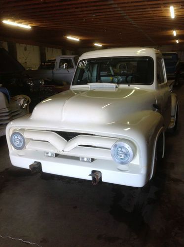 1955 ford f100 hot rod drag truck with 468 big block chevy