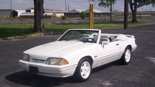 1993 ford mustang lx 5.0l! original! bank repo! absolute auction! no reserve!