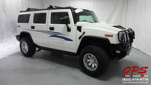 2003 hummer h2 fully loaded, low miles, new tires &amp; more!