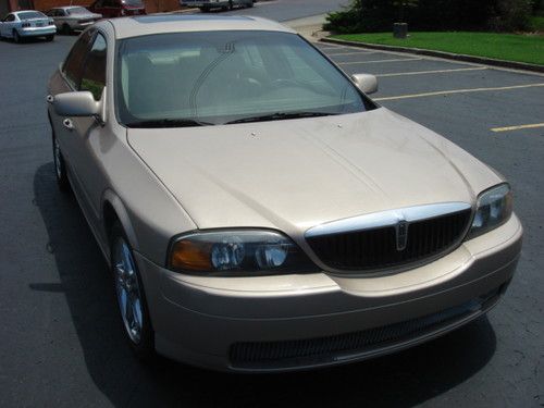 2002 lincoln ls sedan 4-door 3.9l, sunroof, leather