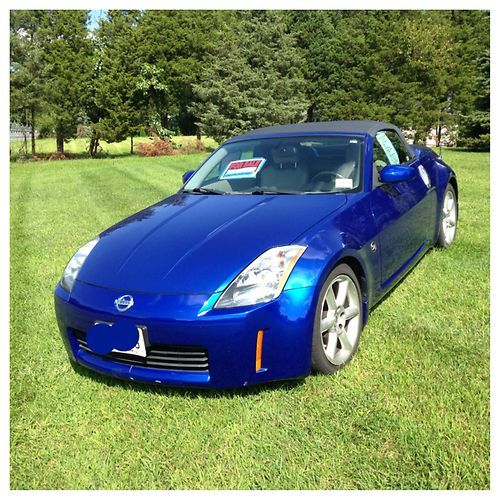 2005 nissan 350z grand touring convertible low miles