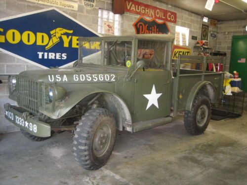 1952 m 37 dodge power wagon, military truck,