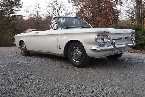 1962 corvair spyder convertible turbo low miles fun driver!!!