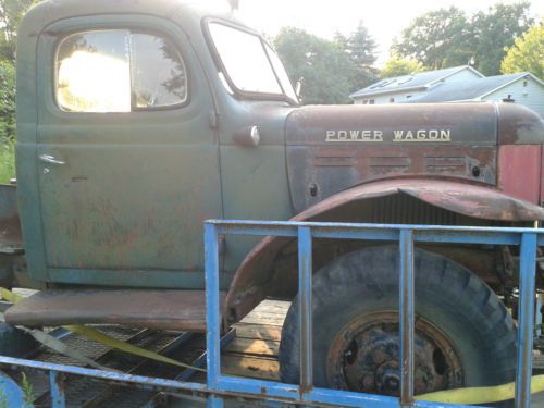 1940s dodge power wagon 4wd.runs.vintage.ratrod.rat.mudbogger.dodge brothers