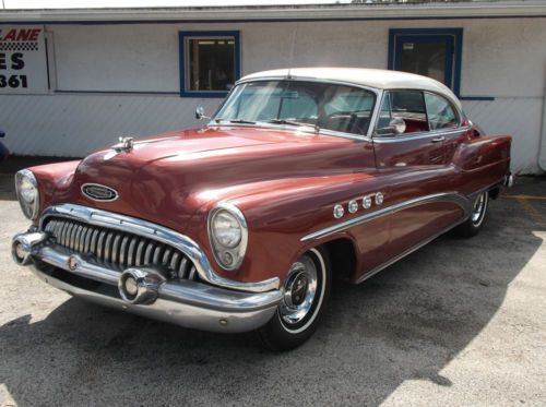 1953 buick roadmaster  v8 with factory a/c
