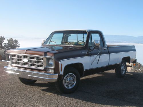 1978 chevy c-10 2wd pickup, one owner, very low miles, v8, auto, ac, nice shape!