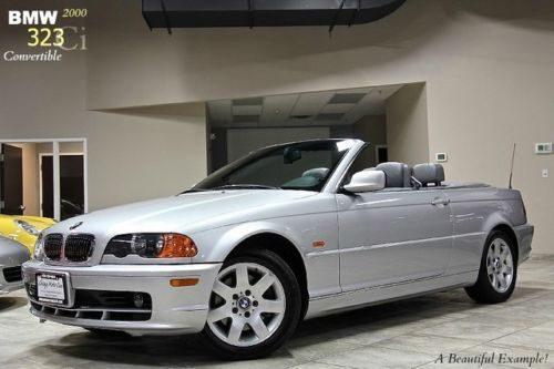 2000 bmw 323ci convertible *only 73k miles* silver very clean 1-owner!
