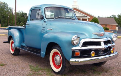 1954 chevy pickup truck, 3100, short bed, 235, 3 speed