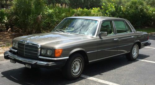 1980 mercedes 450sel v8 gorgeous 1 family owner since new, 30,680 miles!