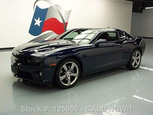 2010 chevy camaro 2ss rs 6-spd htd leather sunroof 55k  texas direct auto