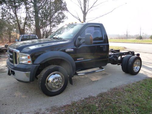 2007 f450 2wd diesel chassis cab - texas truck