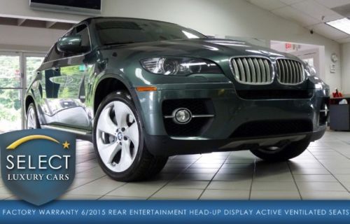 One owner x6 active hybrid rear dvd vent seats hud running boards sharp