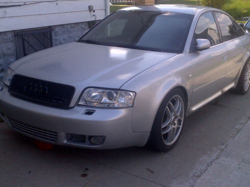 Very rare 6 speed 2002 audi a6 2.7t 133k miles (silver)