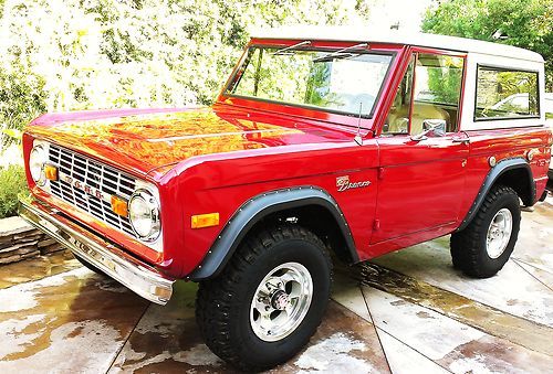 1971 ford bronco a-list celebrity owned beauty, ps, pb, resto mod