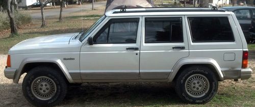 1996 jeep cherokee country sport utility 4-door 4.0l no reserve!
