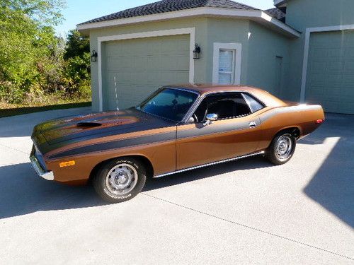 1972 plymouth barracuda 340 numbers matching with factory cruise control