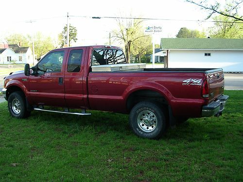 F-250 power stroke diesel extended cab 5 speed automatic trans.  4 wheel drive