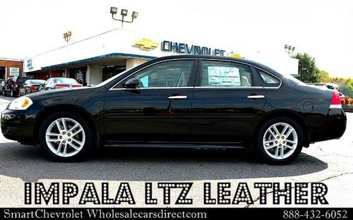 2013 chevrolet impala ltz leather sunroof heated seats spoiler dual exhaust