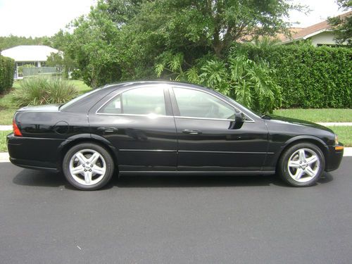 2002 lincoln ls base sedan 4-door 3.0l leather maintained extra nice low miles