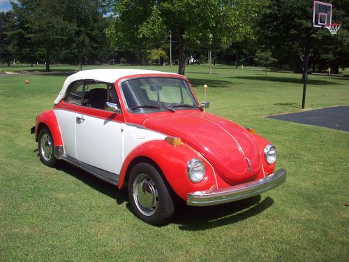 1976 vw beetle convertible bug super beetle