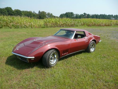 1968 corvette 427 400 hp tri power 4 speed with a/c