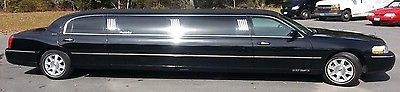 2007 lincoln town car 120 inch stretch, black exterior, black interior