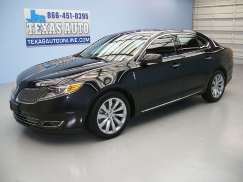 We finance!!!  2013 lincoln mks pano roof heated cooled seats sync texas auto