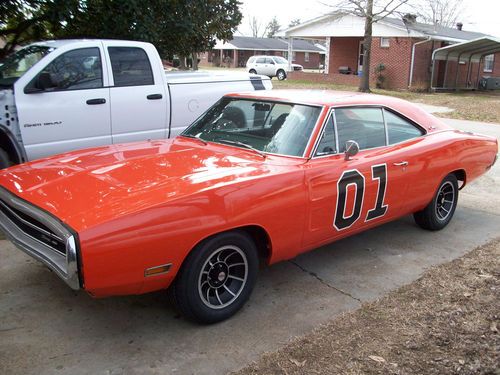 1970 dodge charger general lee not 1968,1969 no reserve auction!