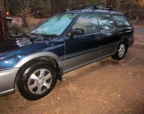 Subaru outback legacy 4wd new snow tires, ski rack, a/c, new battery, no reserve